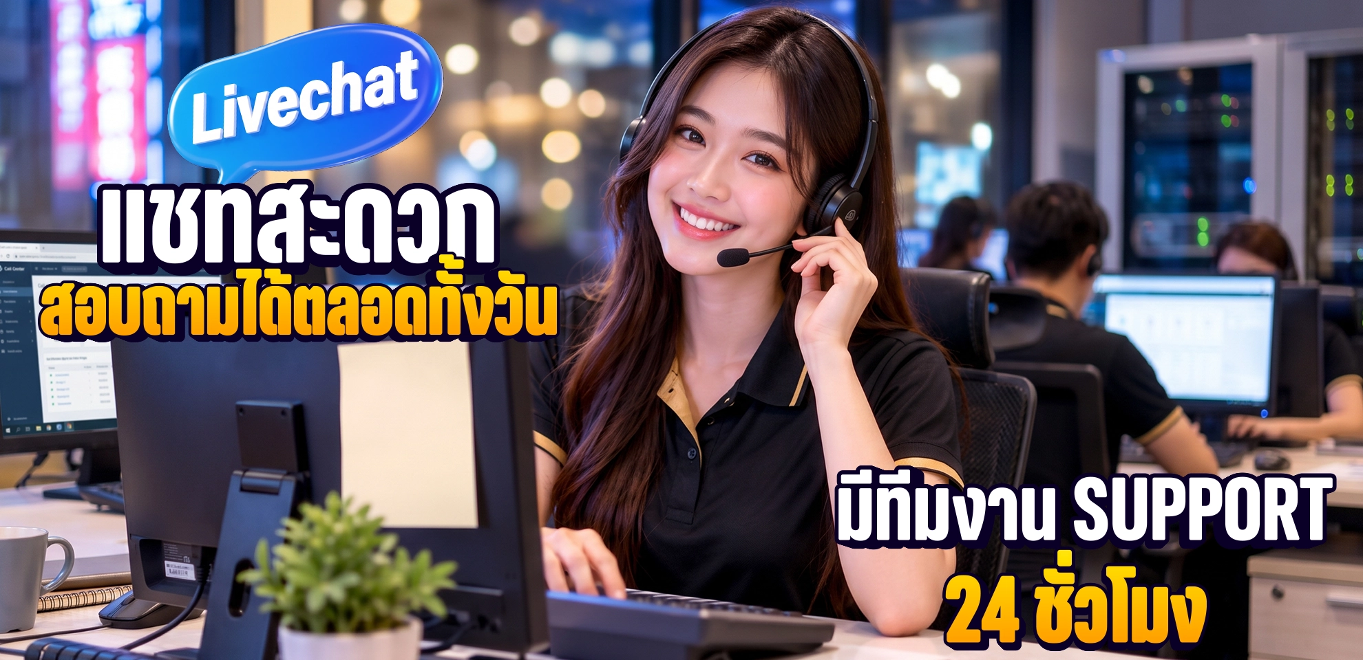 บริการลูกค้าและ Customer Support BRAVO333